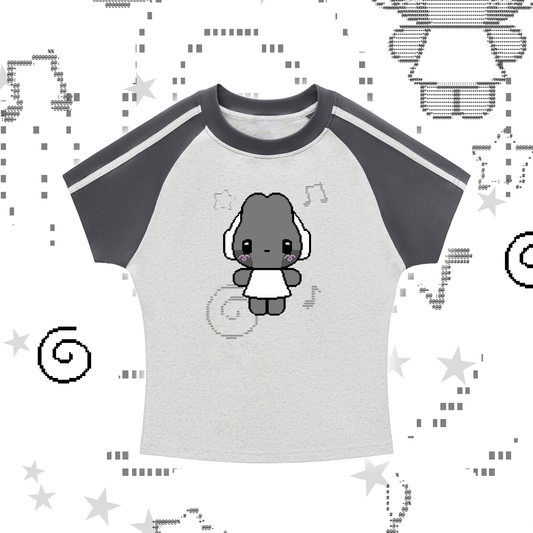 Headphone Bunny Tight T-Shirt