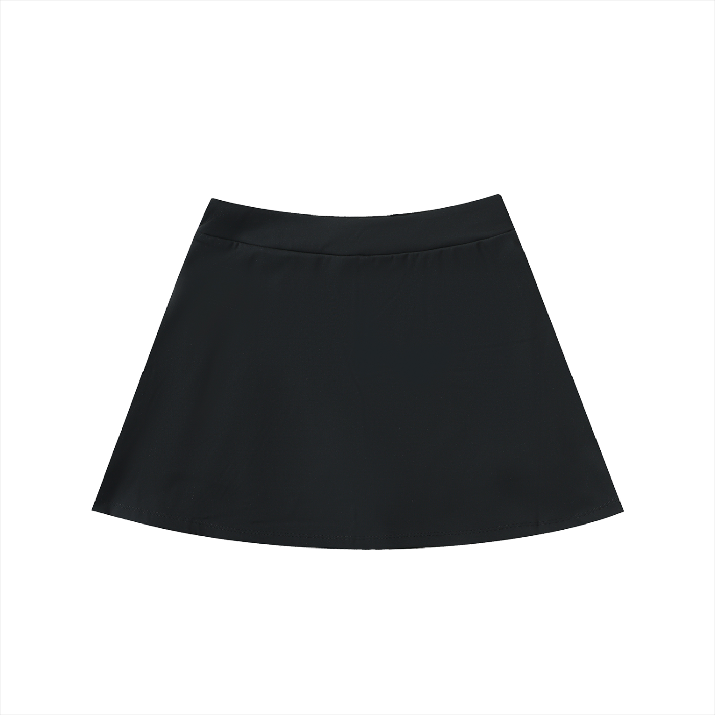 Headphone Bunny High-Waist Pocketed A-Line Skirt