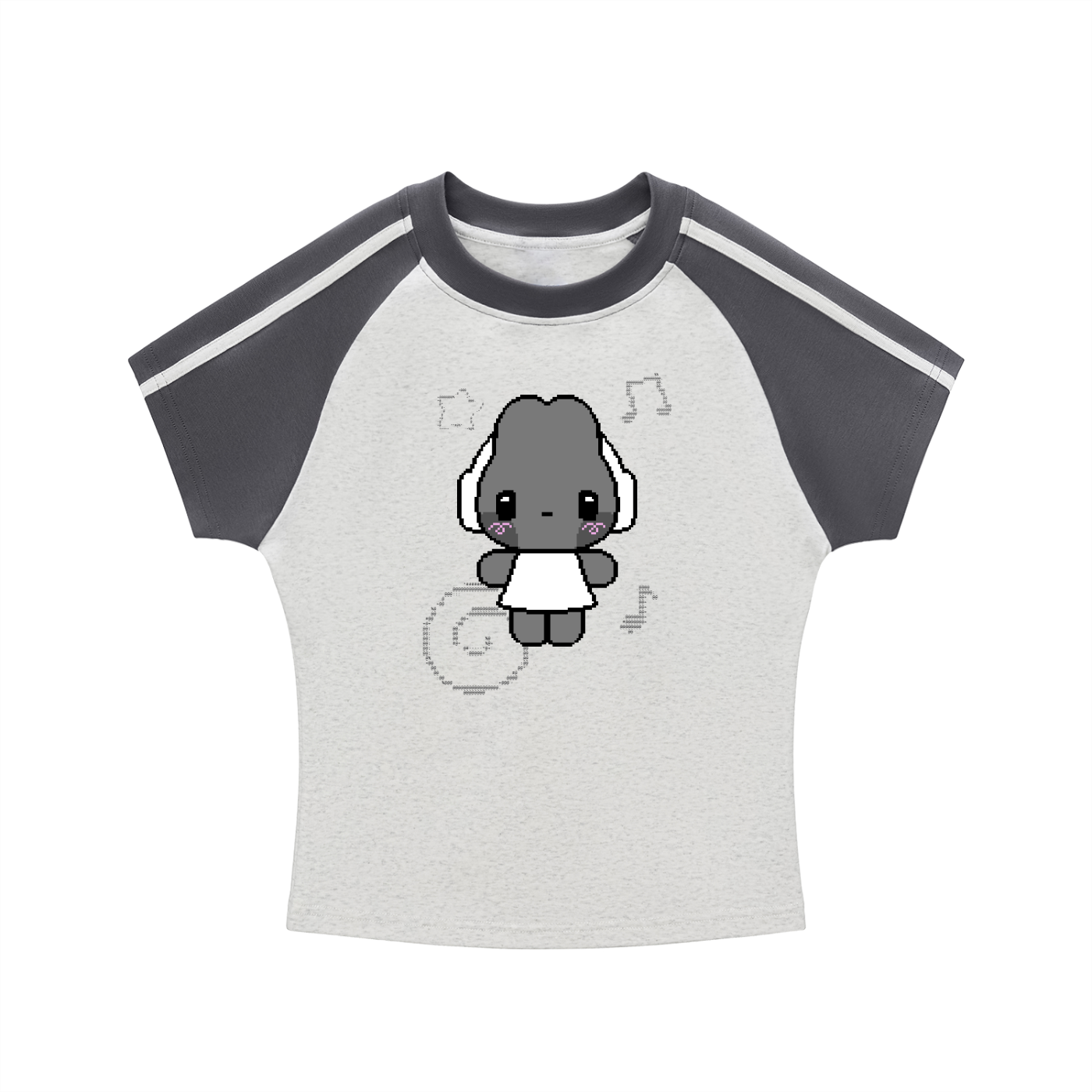 Headphone Bunny Tight T-Shirt