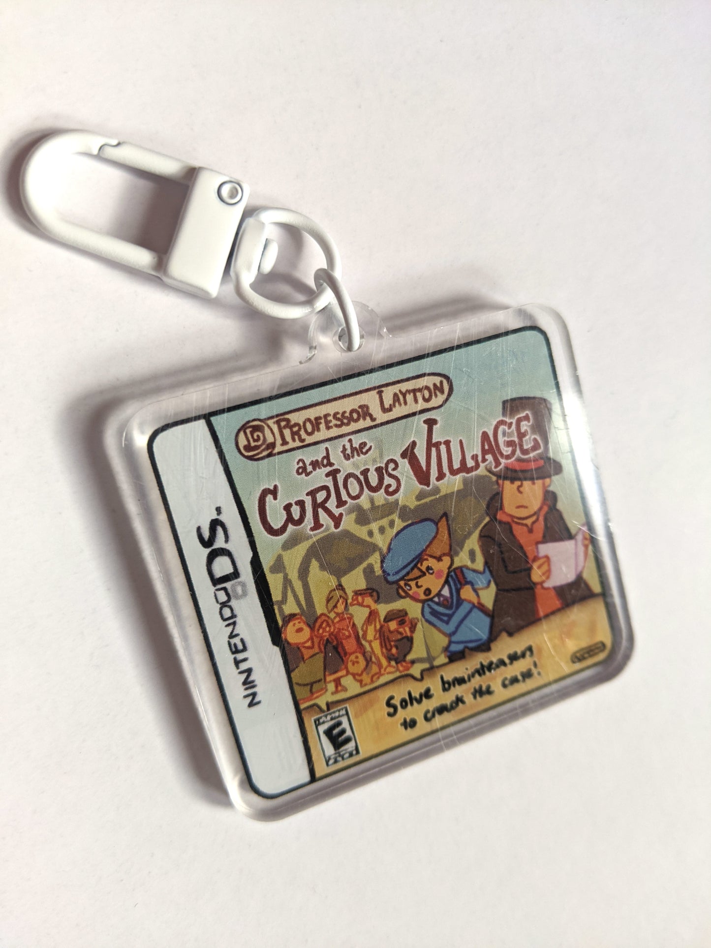 Curious Village Double-Sided Acrylic Charm