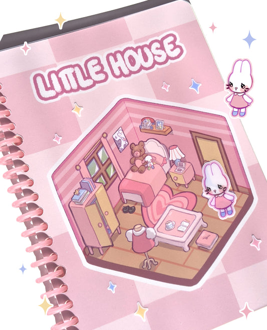Little House Spiral Notebook