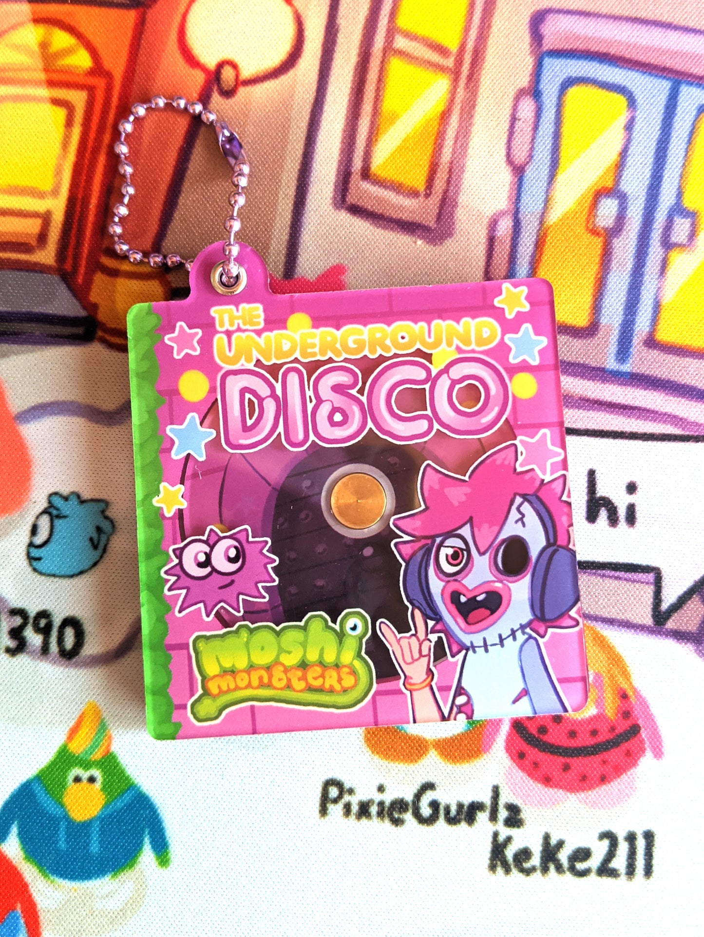 Moshi Monster Underground Disco CD Charm