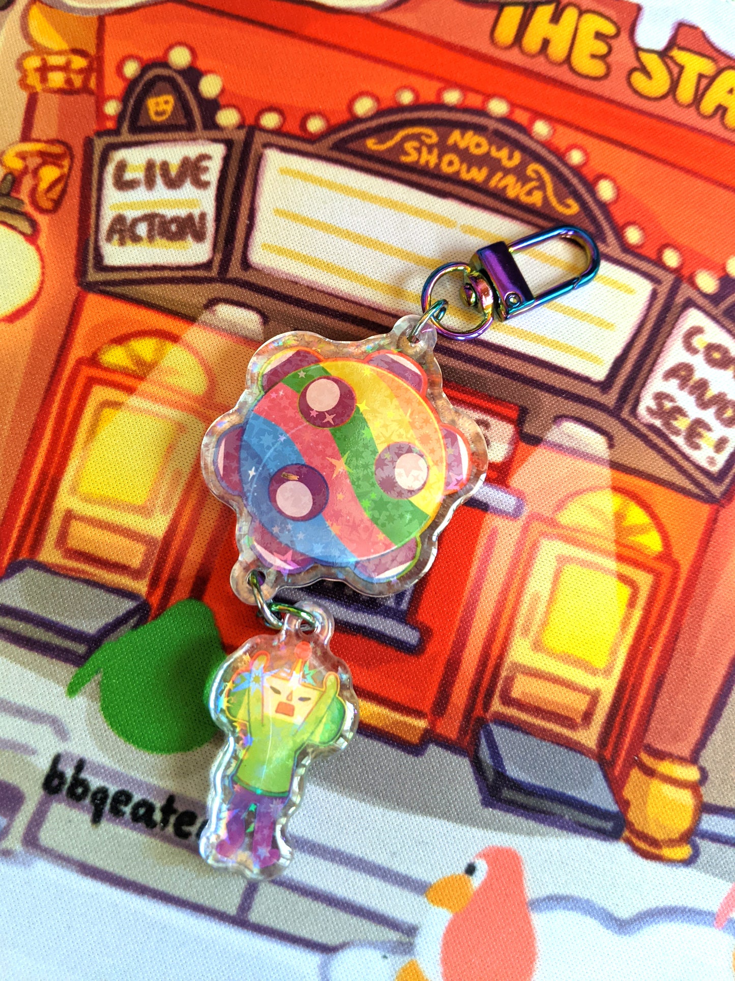 Katamari Damacy Double-Sided Acrylic Charm
