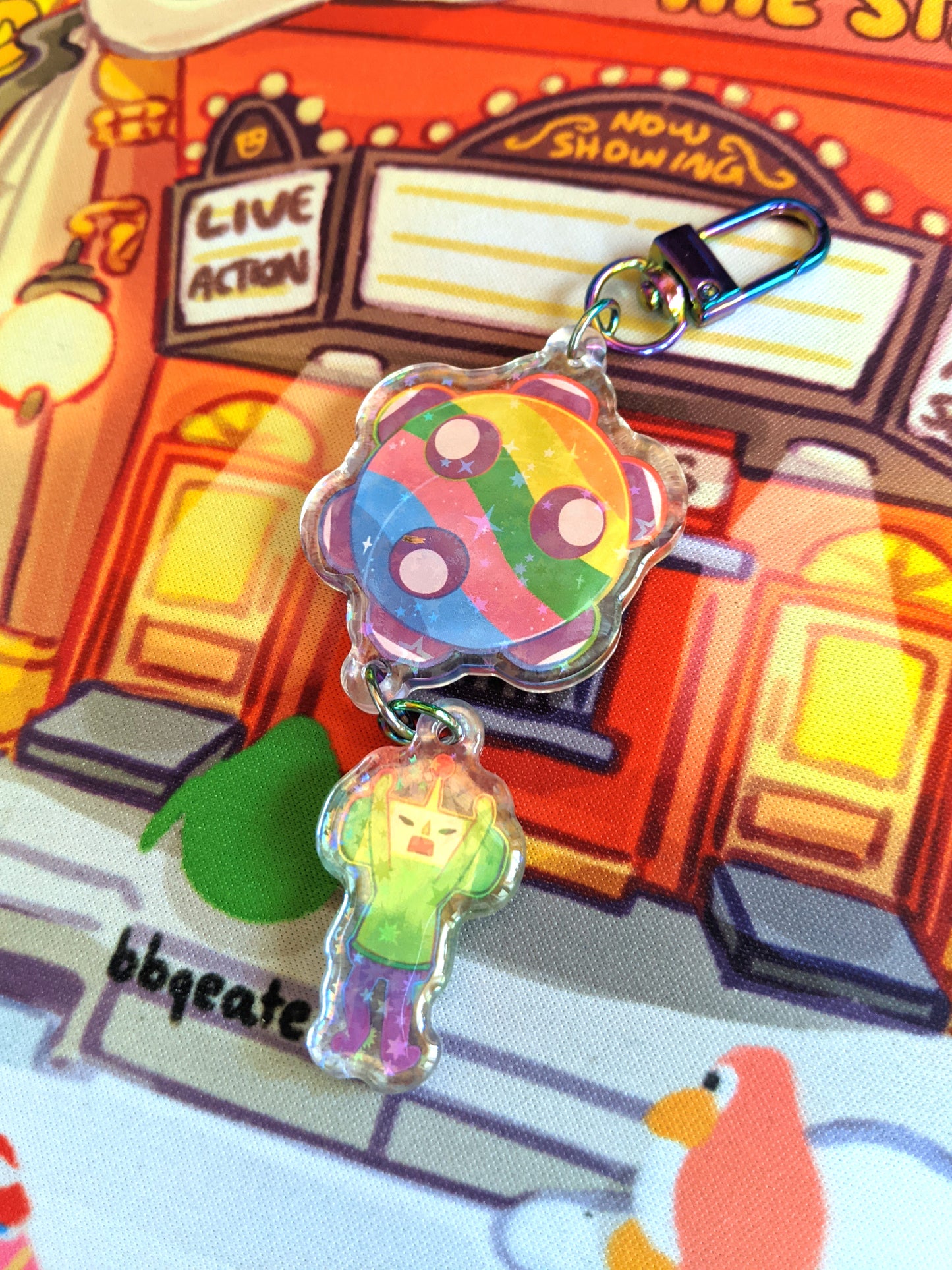 Katamari Damacy Double-Sided Acrylic Charm