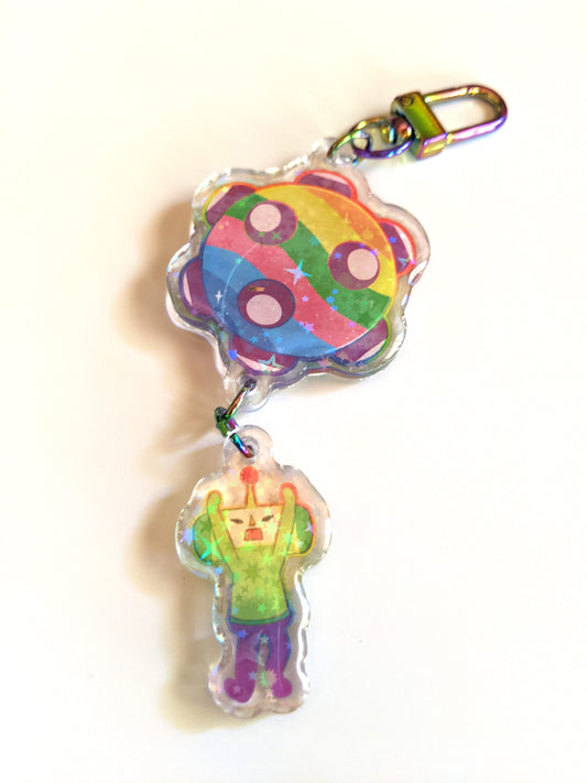 Katamari Damacy Double-Sided Acrylic Charm
