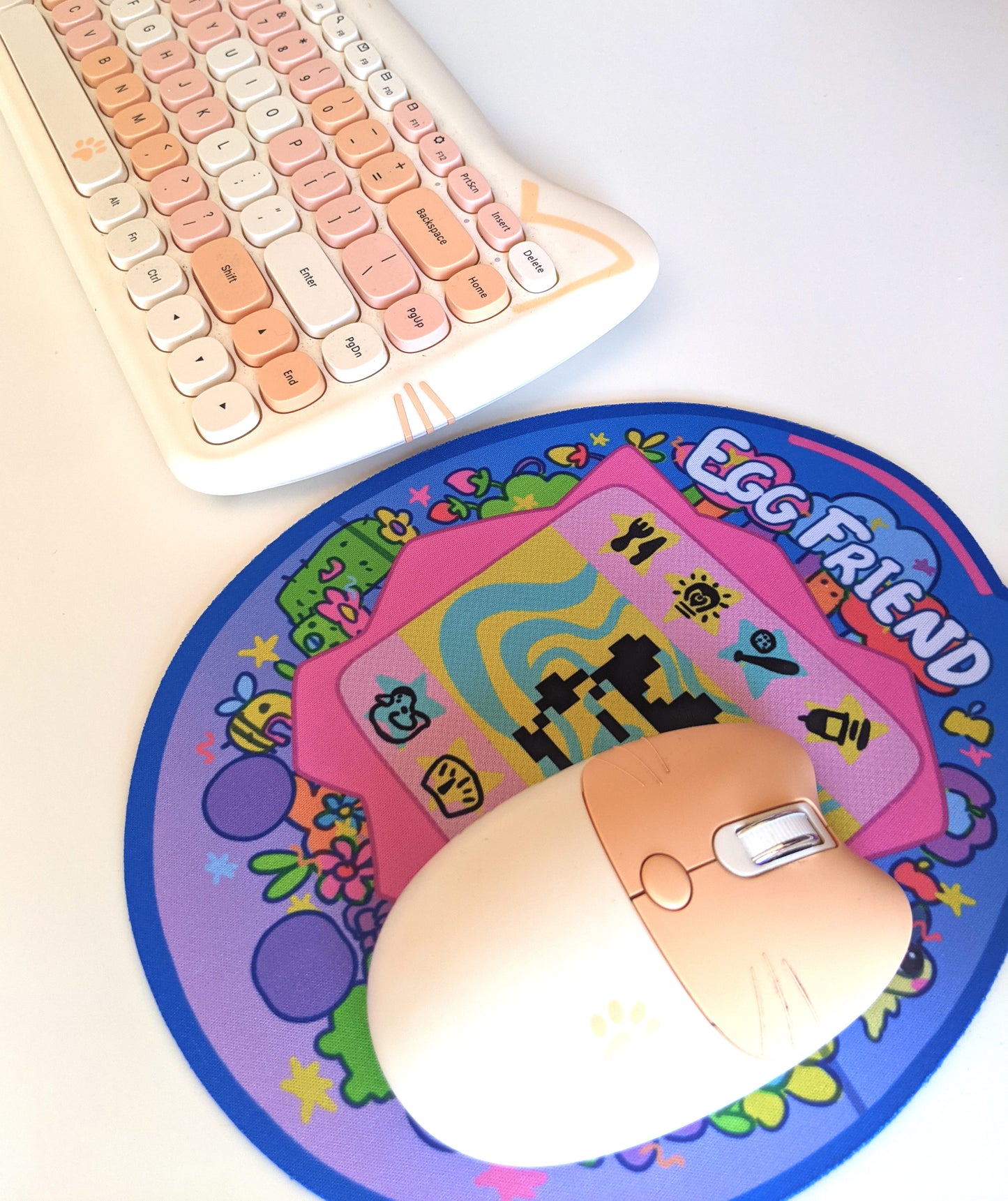 Egg Friend Mousepad