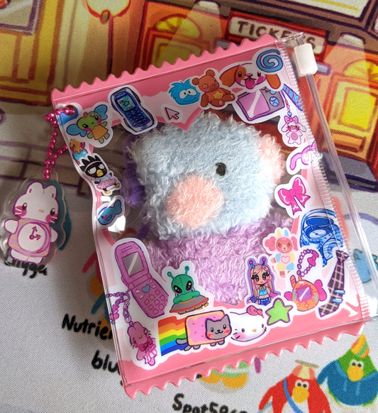 Heart Frame PVC Ziplock Pouch