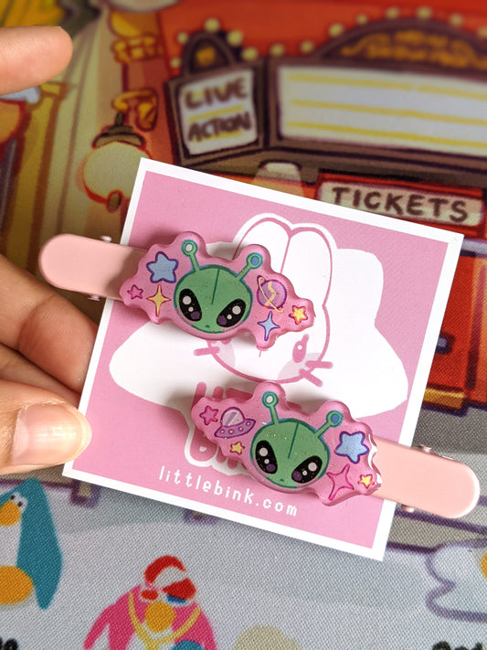 Alien Hair Clips