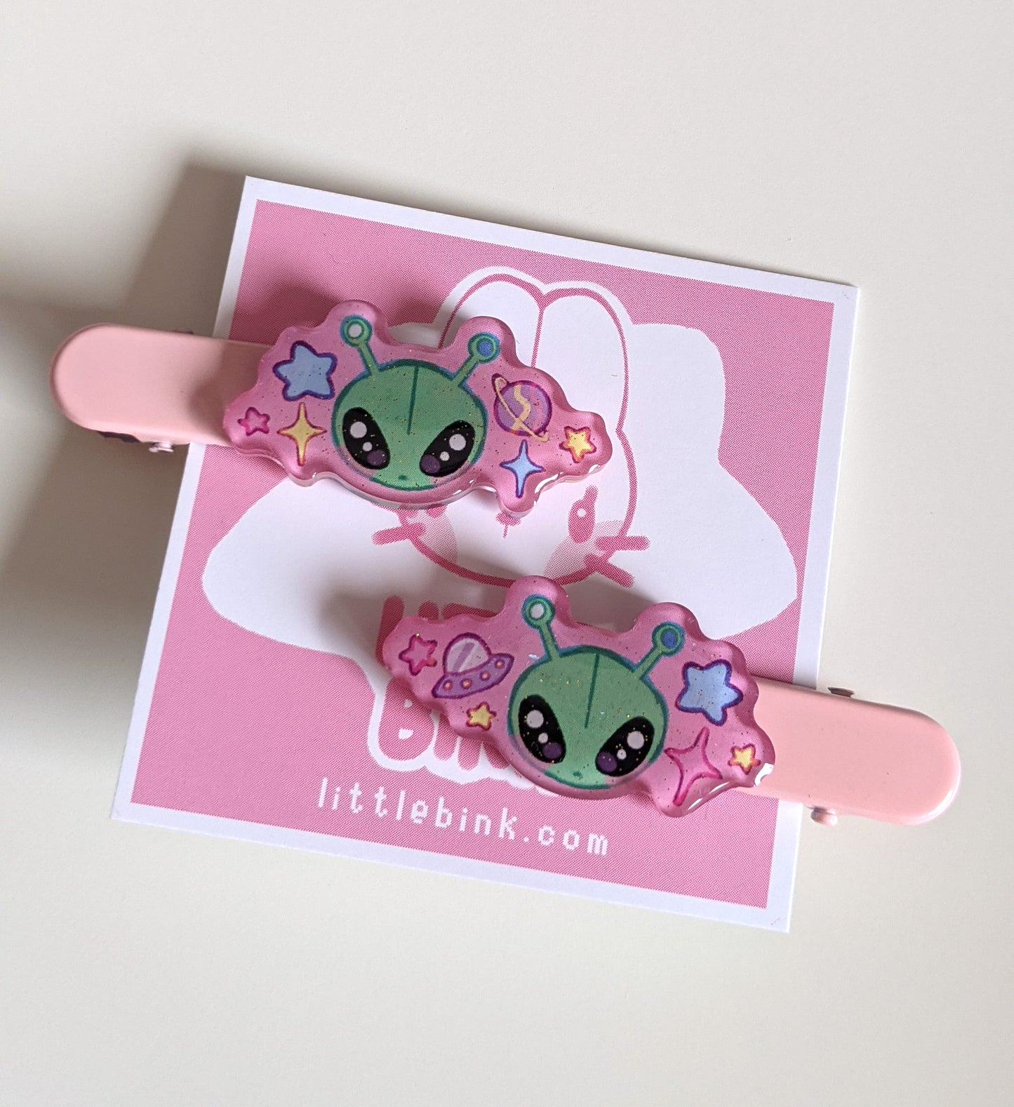 Alien Hair Clips