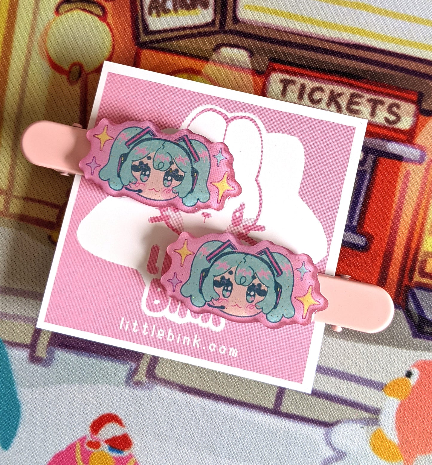 Miku Hair Clips