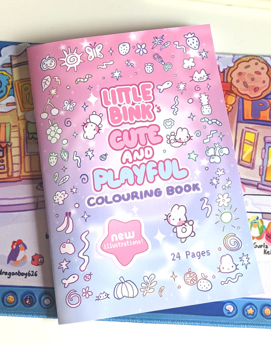 Cute and Playful Colouring Book
