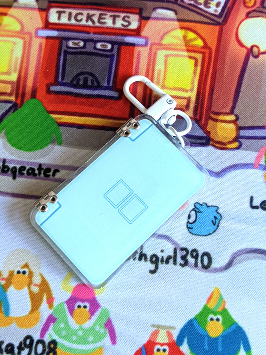 DS Lite Double-Sided Acrylic Hinged Charm