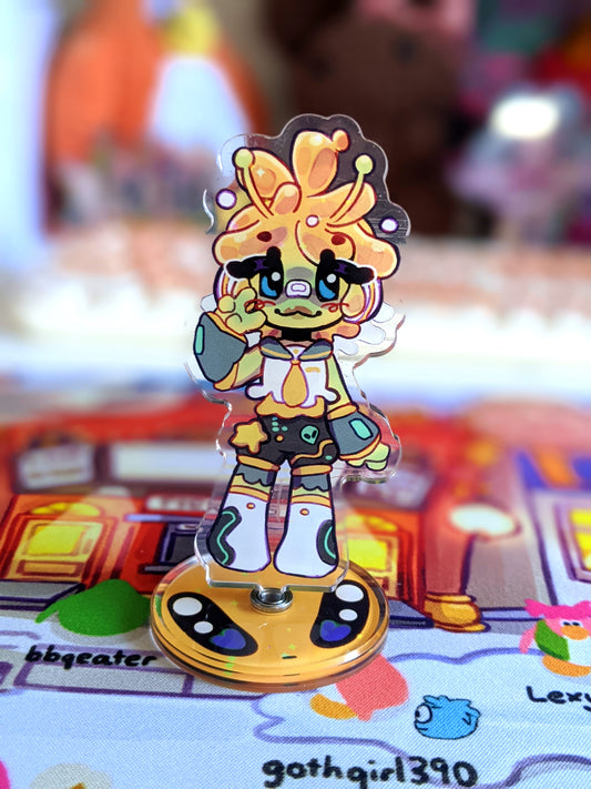 Alien Rin and Len Spinning Acrylic Standee