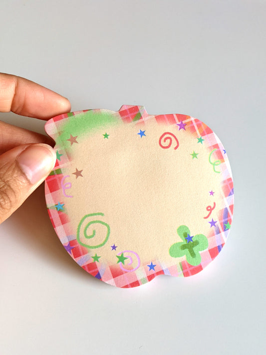 Apple Swirl Sticky Note