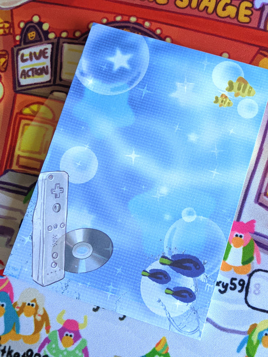 Frutiger Aero Notepad