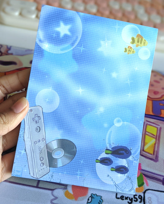 Frutiger Aero Notepad