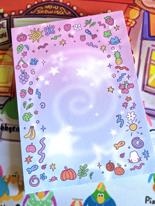 Cute Scribbly Notepad