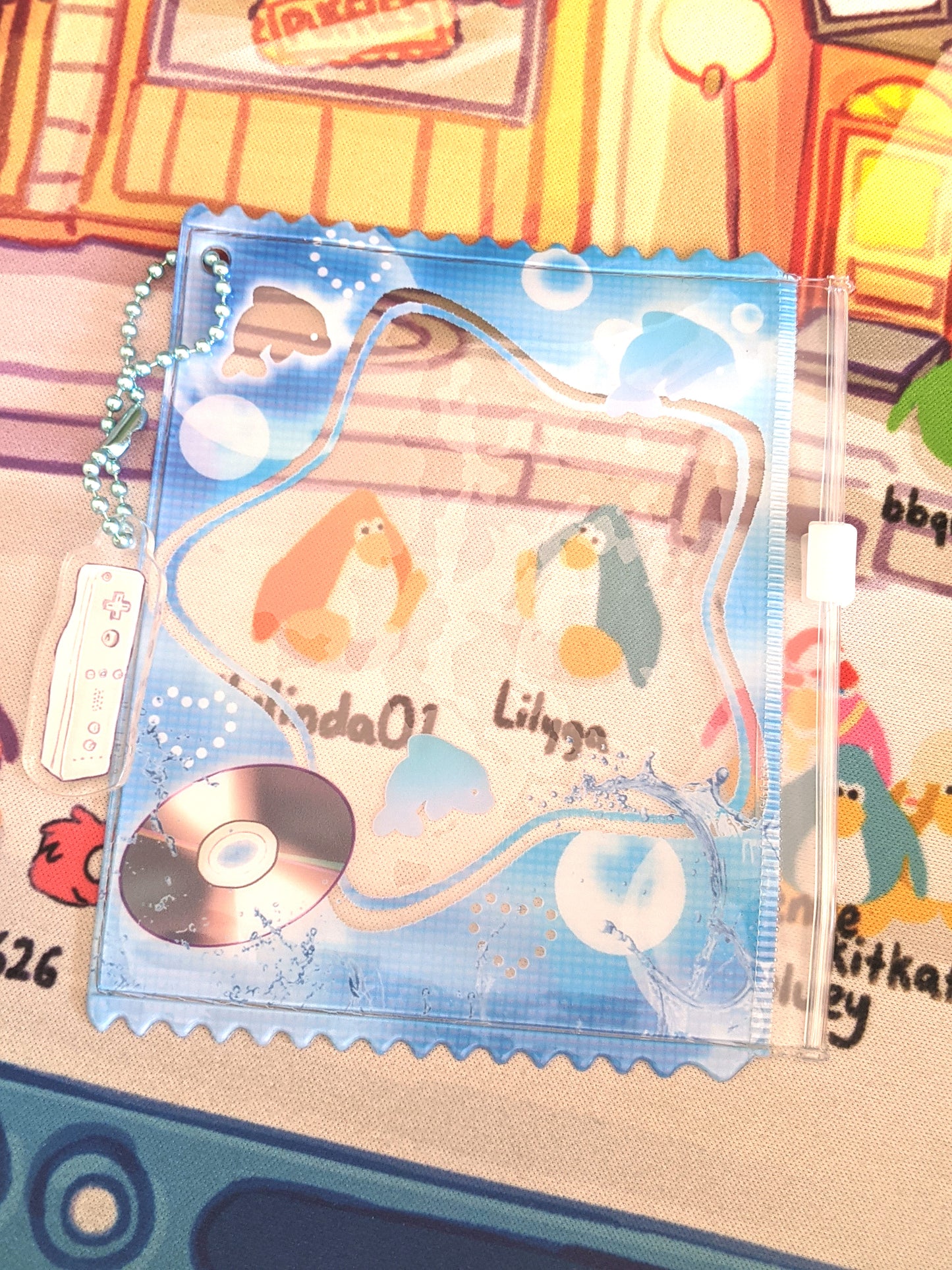 Dolphin Dreams PVC Ziplock Pouch