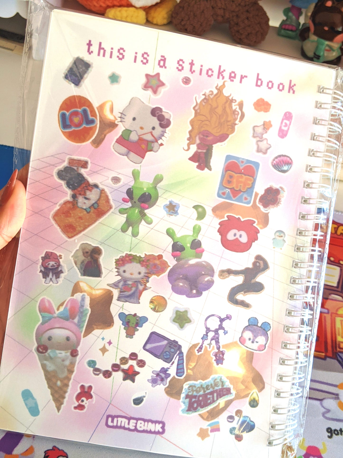 Sticker Collection Reusable Sticker Book