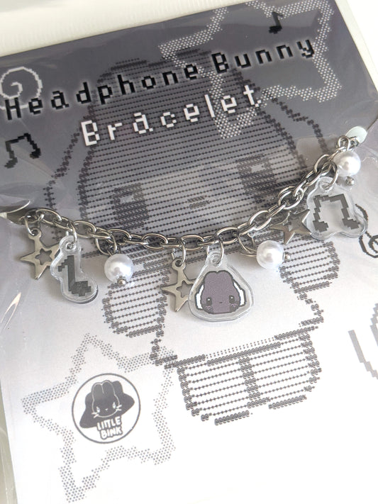 Headphone Bunny Musical Bracelet