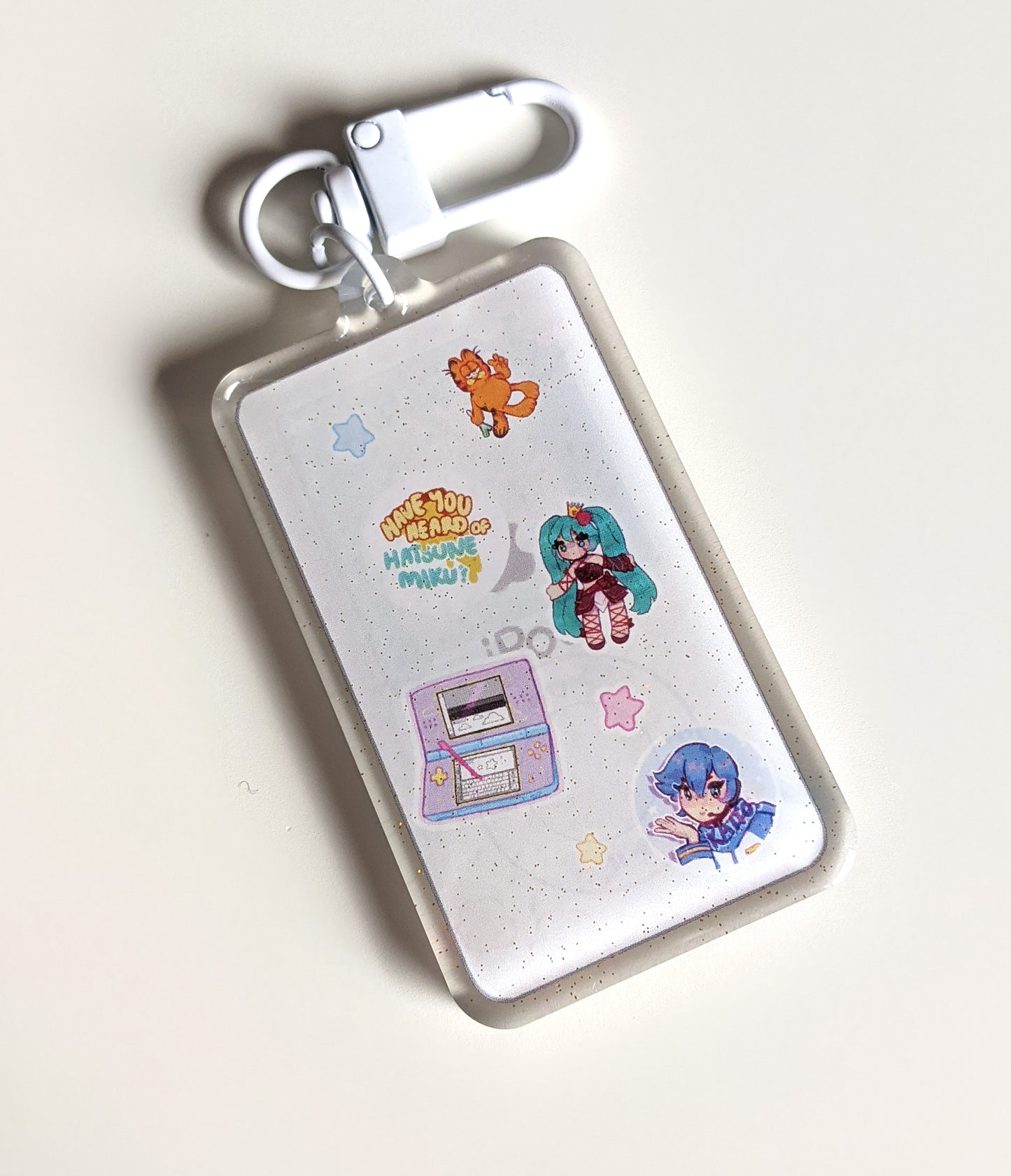 Miku Ipod Double-Sided Acrylic Charm