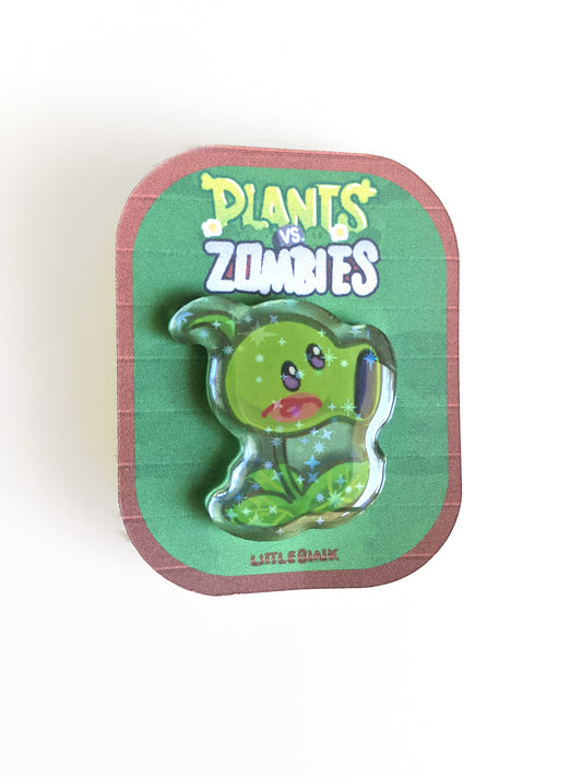Peashooter Plant vs Zombies Pin