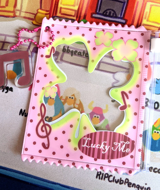 Lucky Me PVC Ziplock Pouch