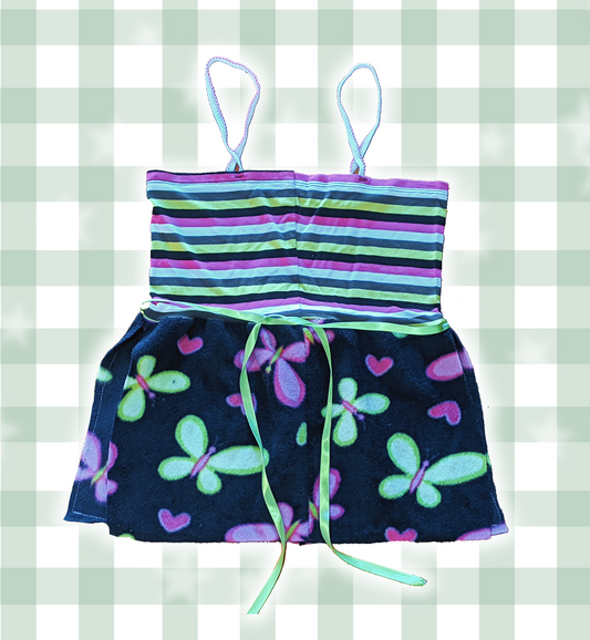 Striped Butterfly Tank Top