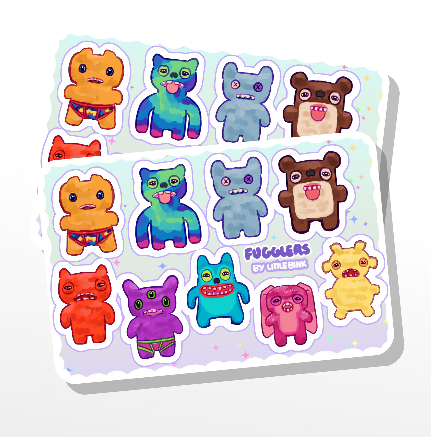 Fuggler Friends Sticker Sheet
