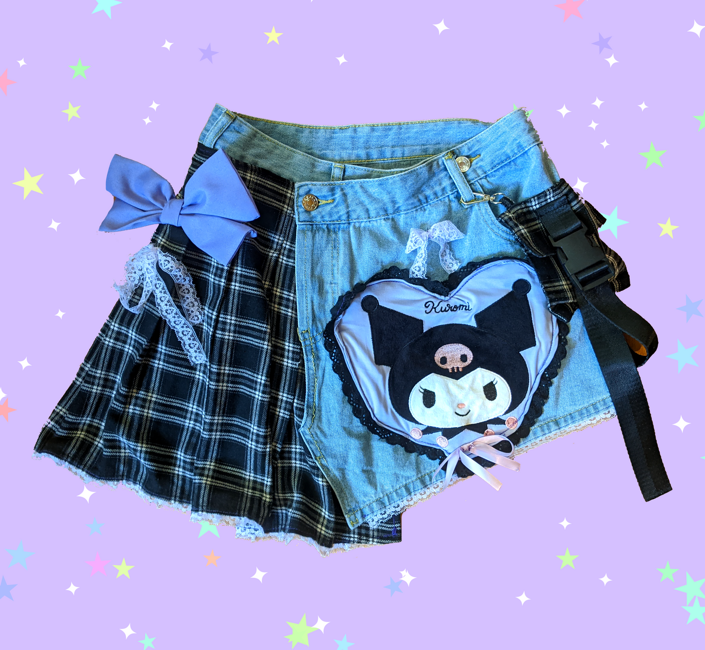 Kuromi Love Skirt