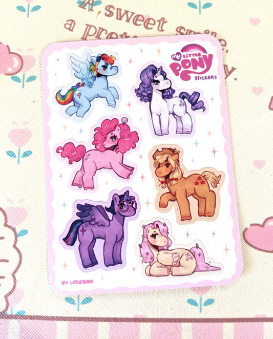 My Little Pony Sticker Sheet