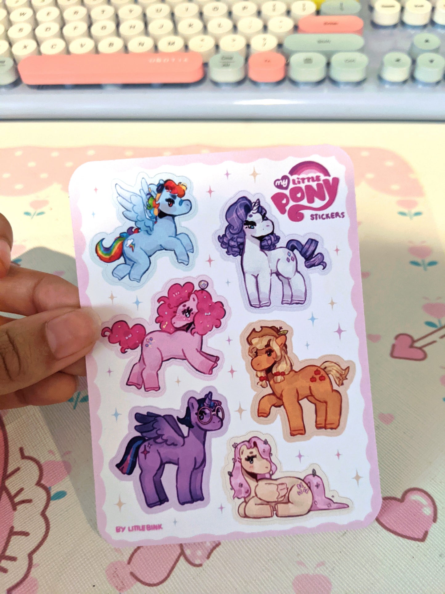 My Little Pony Sticker Sheet