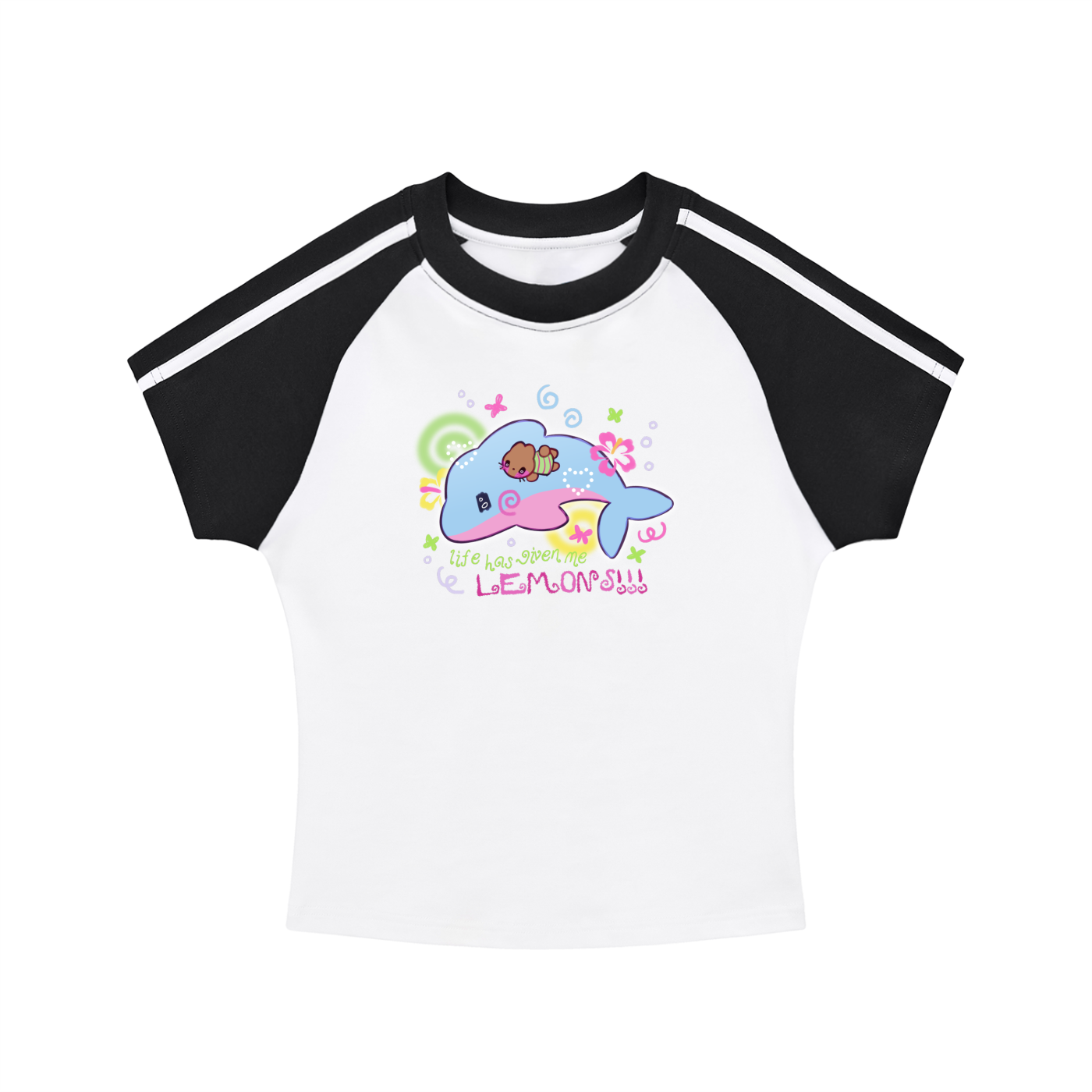 Lucky Dolphin Tight T-Shirt