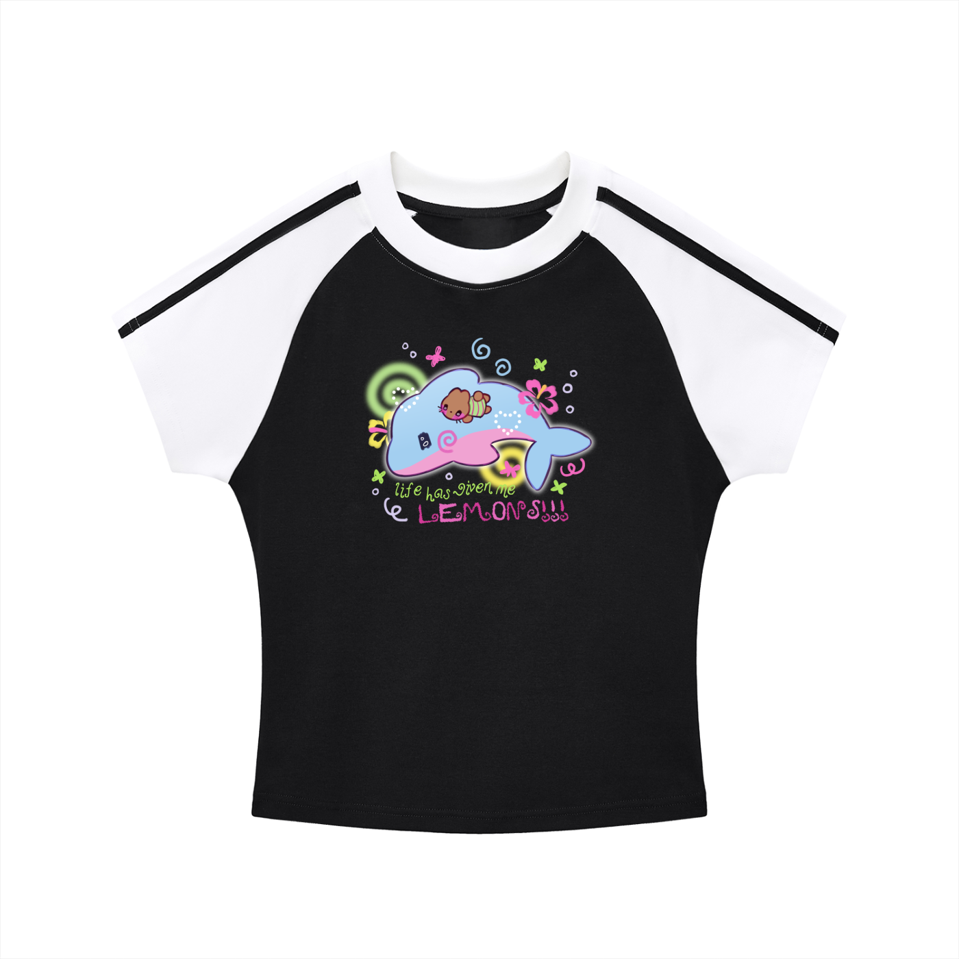 Lucky Dolphin Tight T-Shirt