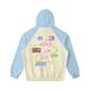 Life and Lemons Color-Block Raglan Sleeve Hoodie