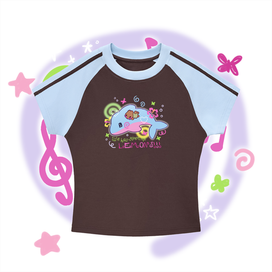 Lucky Dolphin Tight T-Shirt