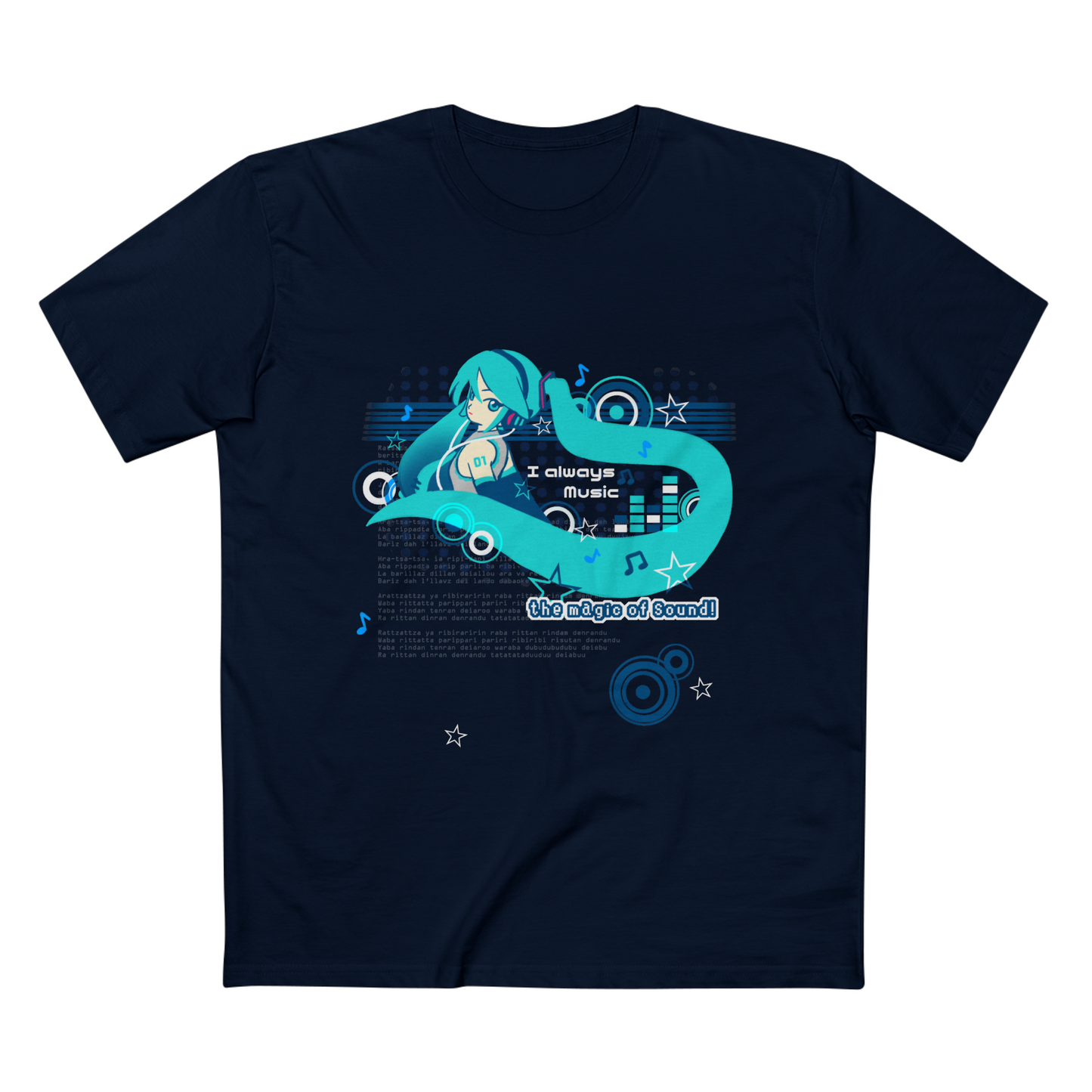 [PREORDER] I always music Hatsune Miku Unisex T-Shirt