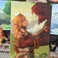 Link and Ganon Art Print