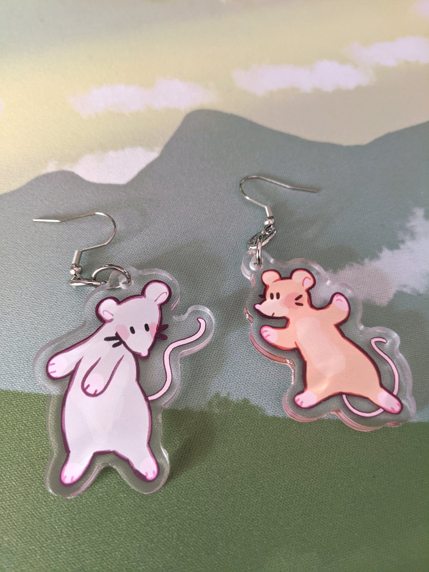 Little Rats Earrings/Charms