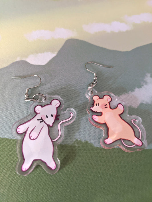 Little Rats Earrings/Charms