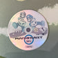 Shiny Cartoon Kart Game CD Sticker