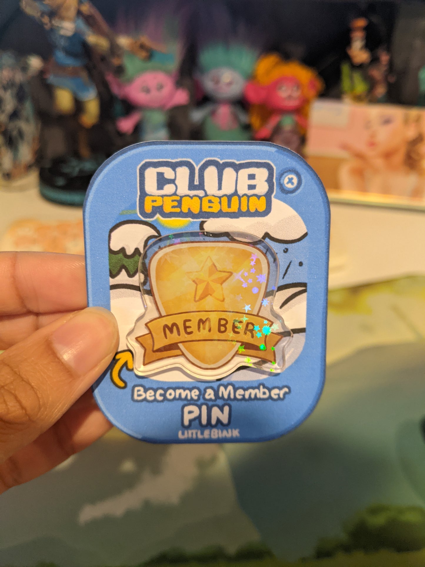 Club Penguin Membership Pin