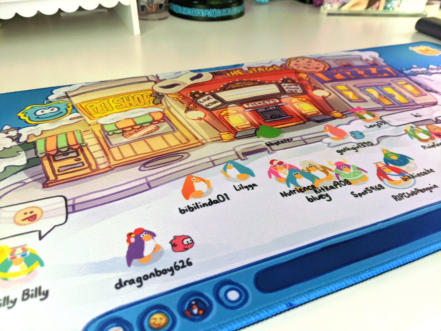 Club Penguin Deskmat