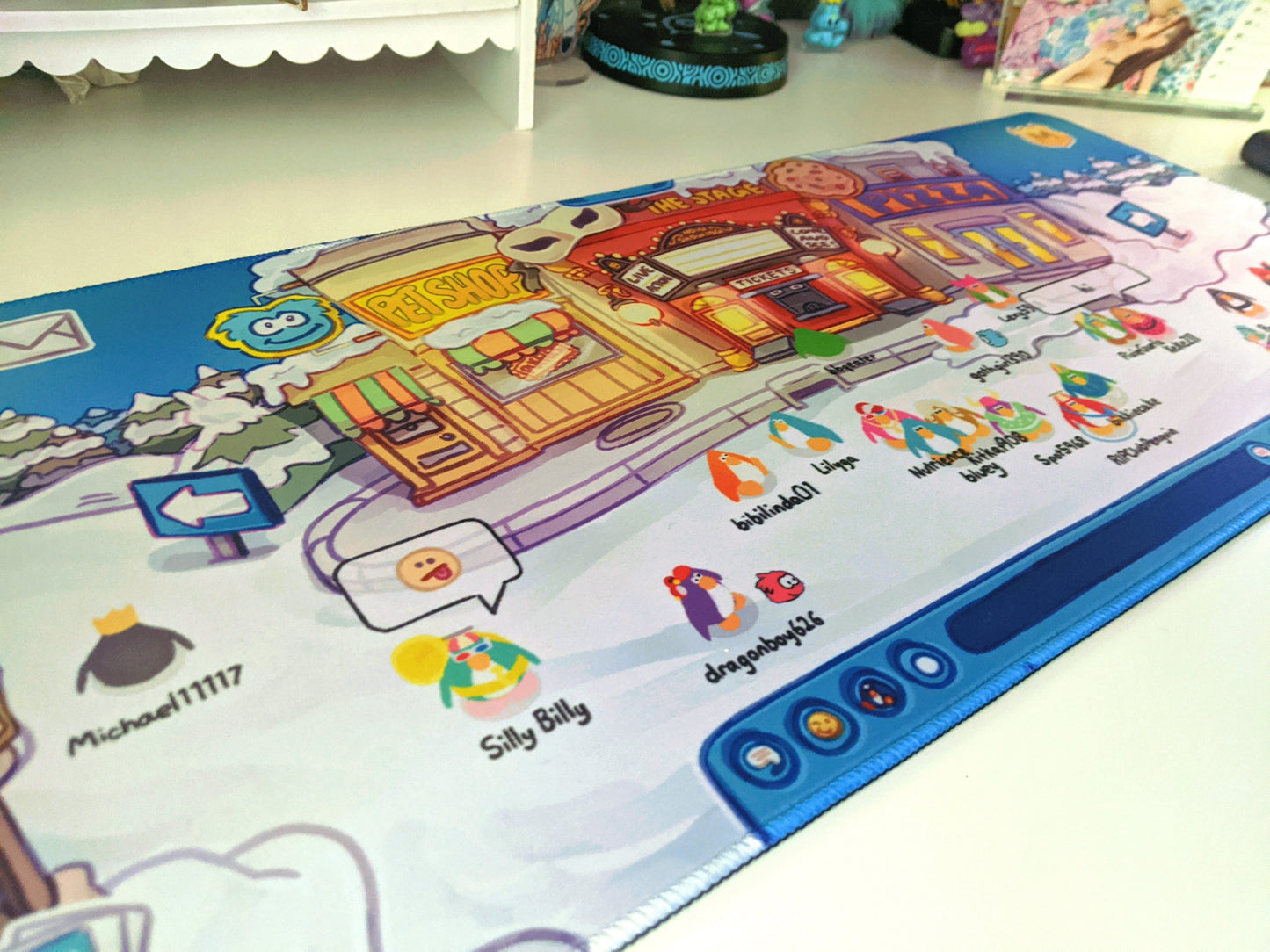 Club Penguin Deskmat