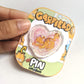 Garfield Heart Pin