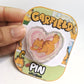 Garfield Heart Pin