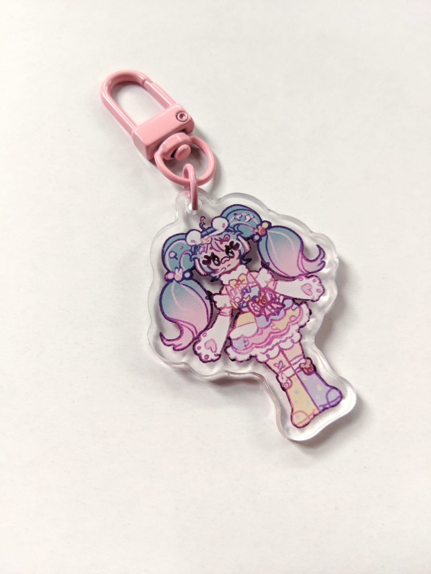 Toy Box Miku Double-Sided Acrylic Charm