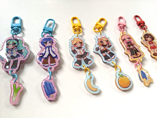 Vocaloid Double-Sided Acrylic Charm