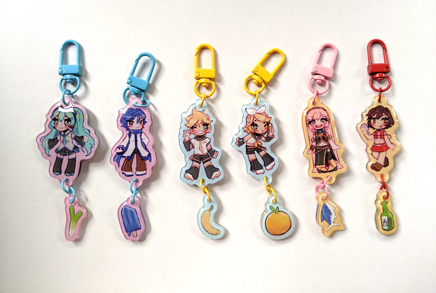 Vocaloid Double-Sided Acrylic Charm