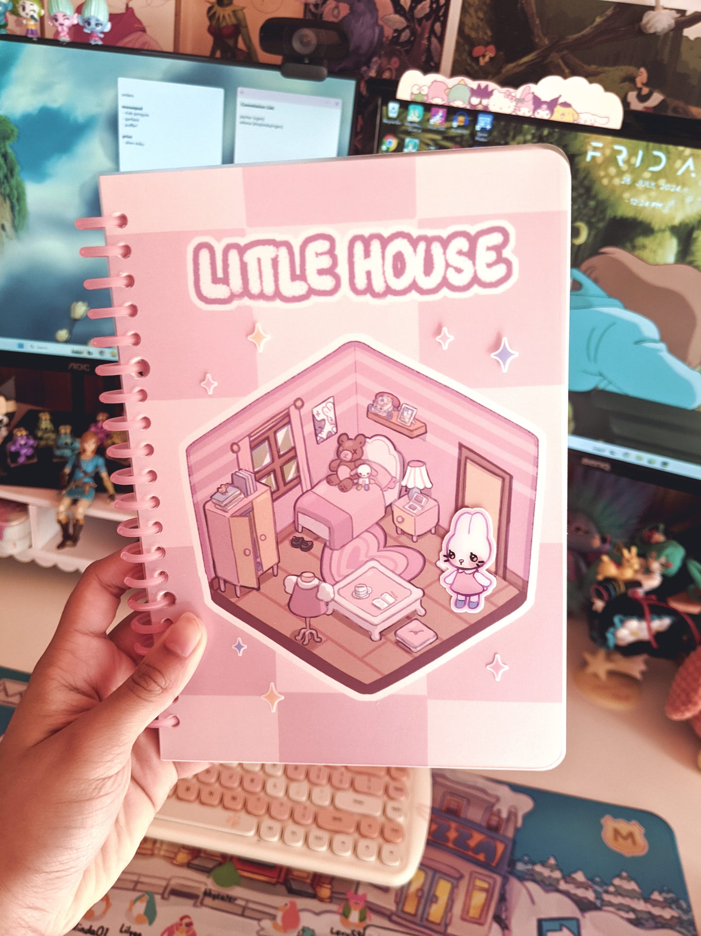 Little House Spiral Notebook